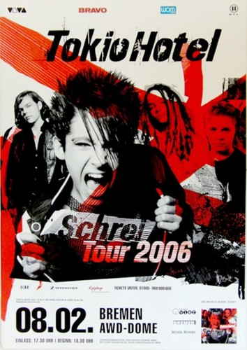 Tokio hotel 2006 live - hotel,