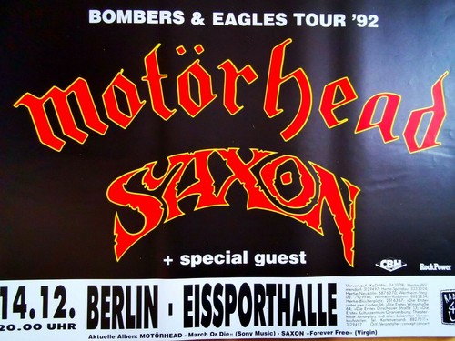 Motörhead saxon 1992 - saxon,