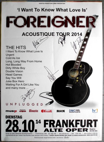 Foreigner 2014 live in - live,
