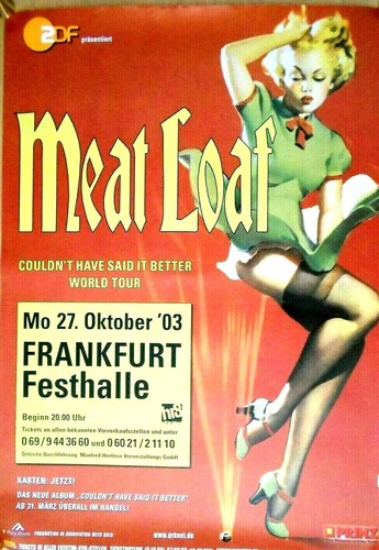 Meat loaf 2003 frankfurt - loaf,