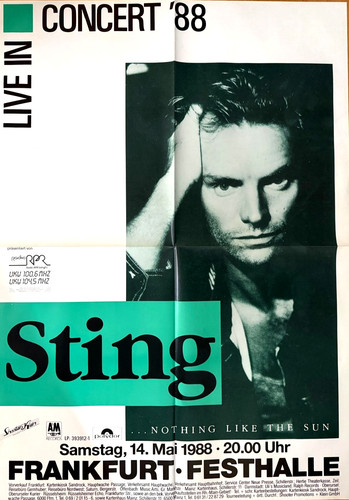 Sting 1988 frankfurt - sting,