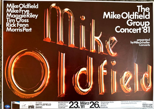 Mike oldfield 1981 - ,