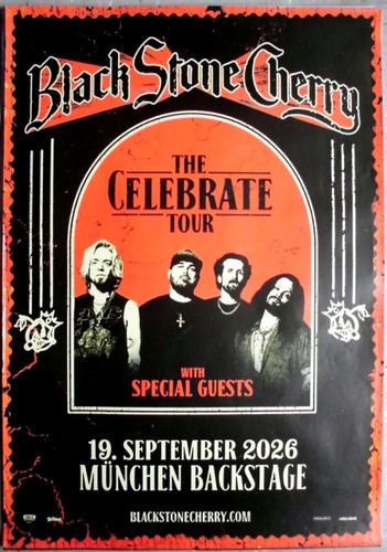 Black stone cherry - black, in