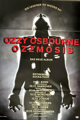Ozzy osbourne 1995 - osbourne, tour