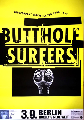 Butthole surfers 1993 berlin - surfers,