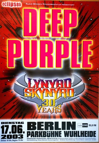 Deep purple lynyrd - purple, skynyrd
