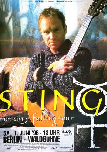 Sting police 1996 berlin - police,