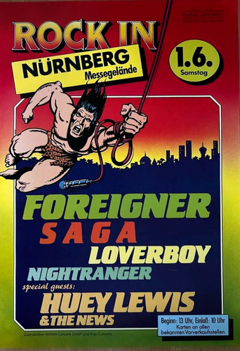 Saga foreigner huey lewis - huey,