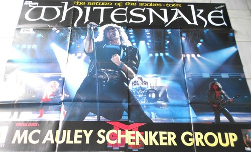 Whitesnake 1987 tour - whitesnake,