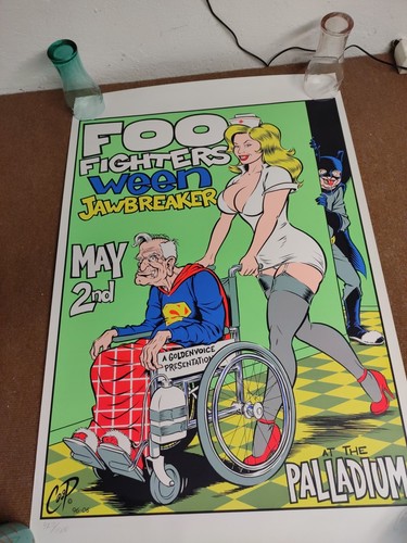 Foo fighters concert - fighters, poster