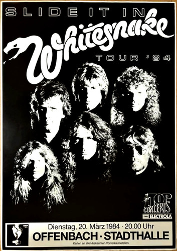 Whitesnake 1984 offenbach - 1984,