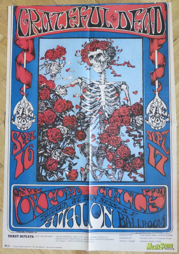 Musik szene poster grateful - musik,
