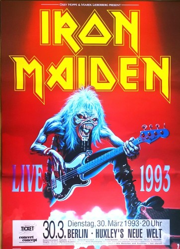 Iron maiden 1993 berlin - iron,