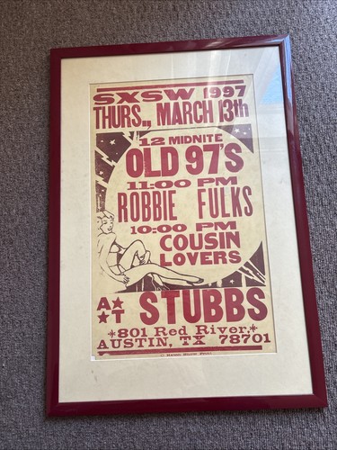 Original konzert poster alt - original,