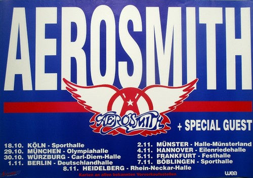 Aerosmith 1989 live - -, in