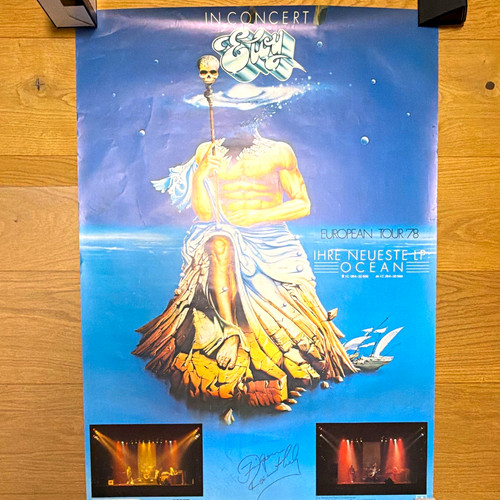 Eloy concert poster - eloy, in