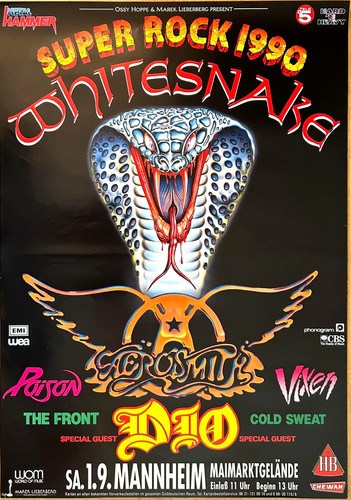 Whitesnake aerosmith dio - -,