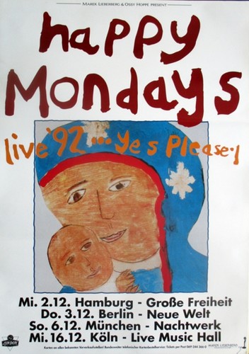 Happy mondays 1992 live in - mondays,