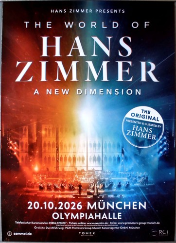 Zimmer hans 2026 live - 2026, in