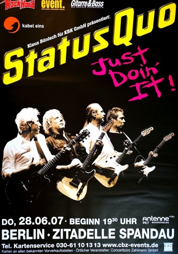 Status quo 2007 - status, berlin