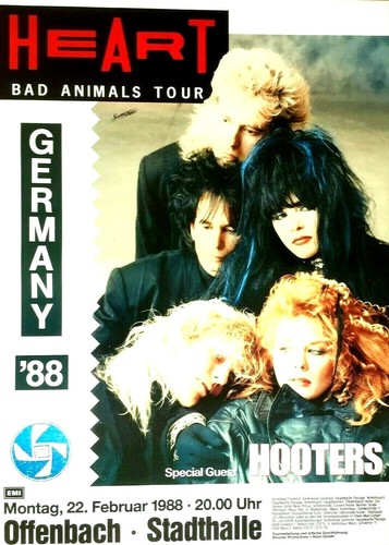 Heart 1988 offenbach - heart, orig