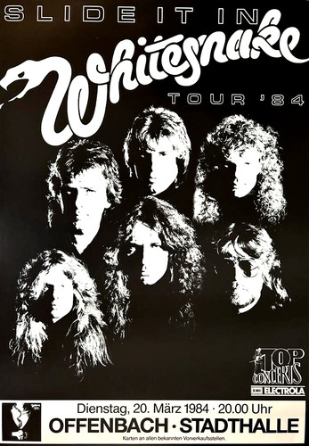 Whitesnake 1984 offenbach - whitesnake,