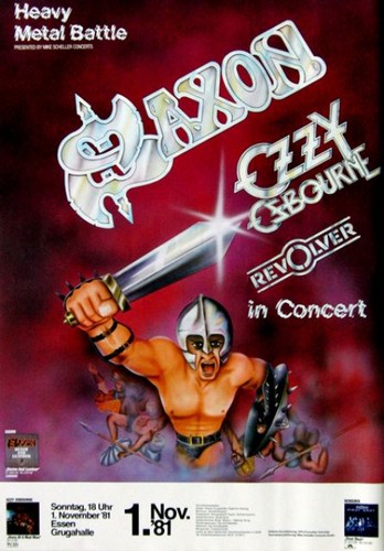 Saxon 1981 ozzy osbourne - 1981,