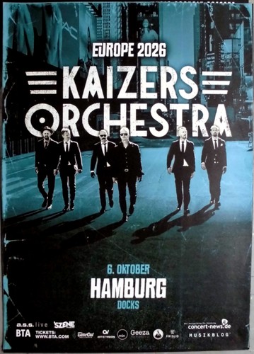 Kaizers orchestra 2026 - kaizers,