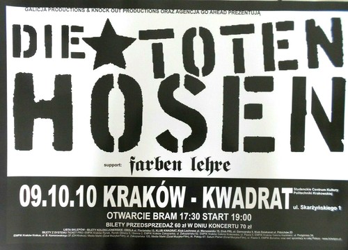 Die toten hosen 2010 - toten,