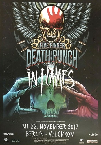 Five finger death punch 2017 - finger,