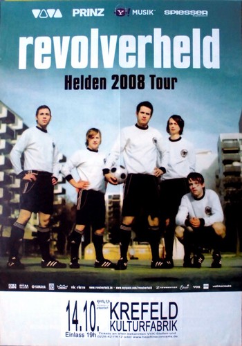 Revolverheld 2008 plakat - -,