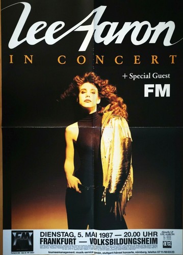 Lee aaron 1987 frankfurt - lee,