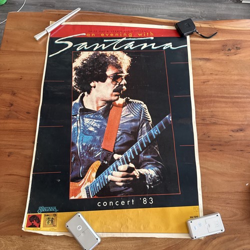 Santana tour poster concert - poster, 83