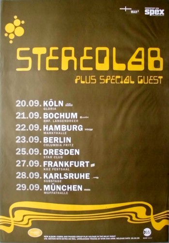 Stereolab 1999 in concert - -,