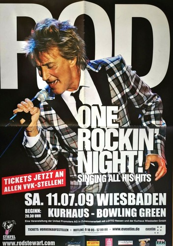 Rod stewart 2009 - 2009, wiesbaden