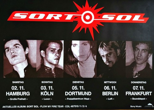 Sort sol 1988 - sort, tour