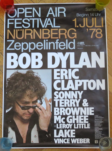 Vintage 1978 bob dylan - vintage,