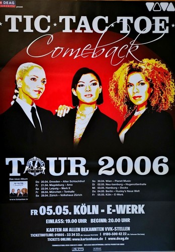 Tic tac toe 2006 tour - tac,