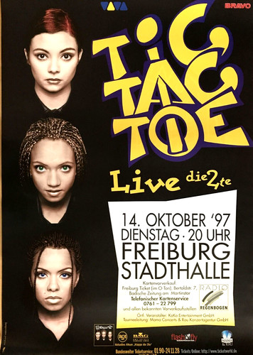 Tic tac toe 1997 - toe, freiburg