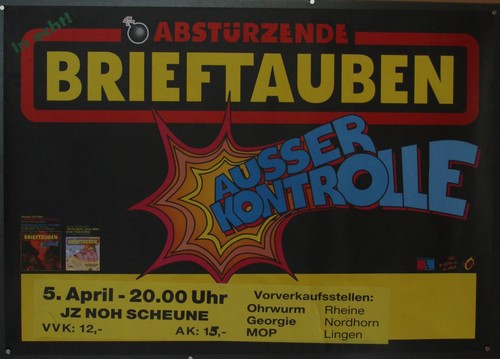 Abstürzende brieftauben - abstürzende,