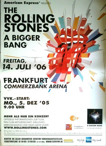 Rolling stones 2006 - 2006, frankfurt