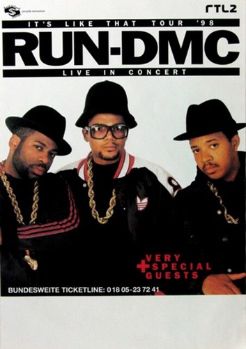 Run dmc 1998 plakat live - run,