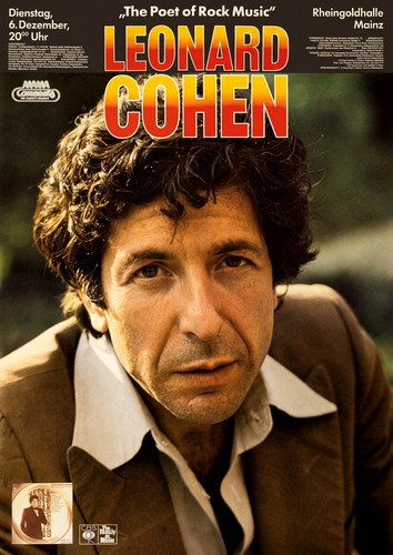 Leonard cohen 1977 - leonard, concert