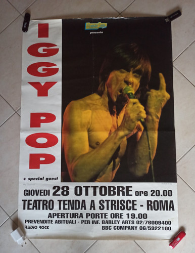 Iggy pop original - original, konzert