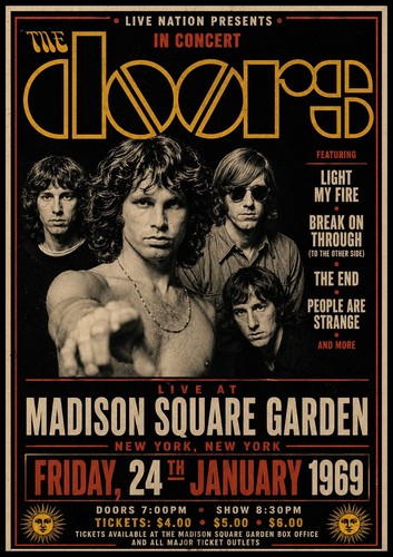 The doors 1969 madison square - madison,