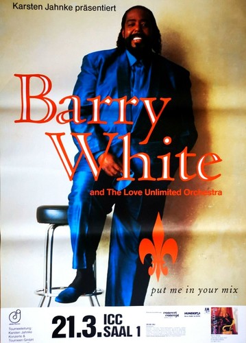 Barry white berlin 1991 - white,