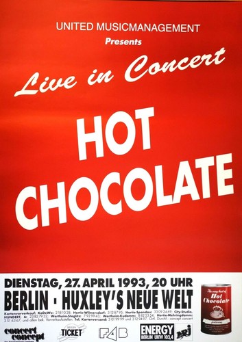Hot chocolate 1993 berlin - chocolate,