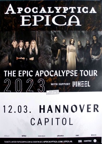 Apocalyptica 2023 in - apocalyptica,
