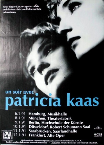 Kaas particia 1991 plakat - particia,