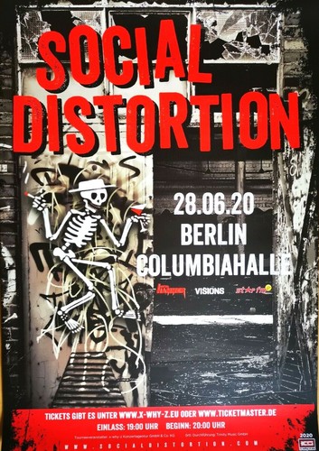 Social distortion 2020 berlin - ,